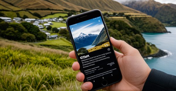Esim en nouvelle-zélande : optimisez votre connectivité mobile!